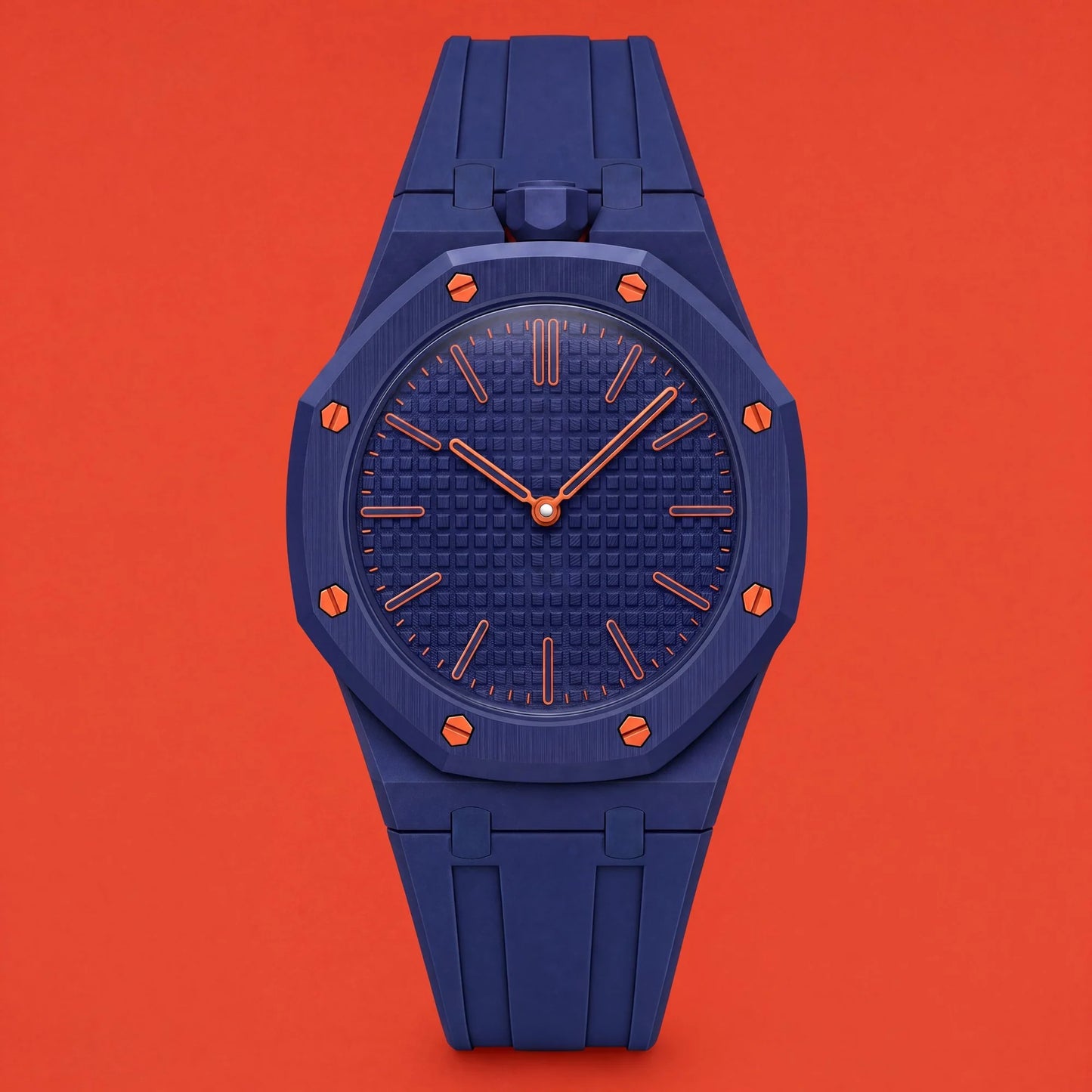 Rubber Strap For AP x Swatch Royal Pop