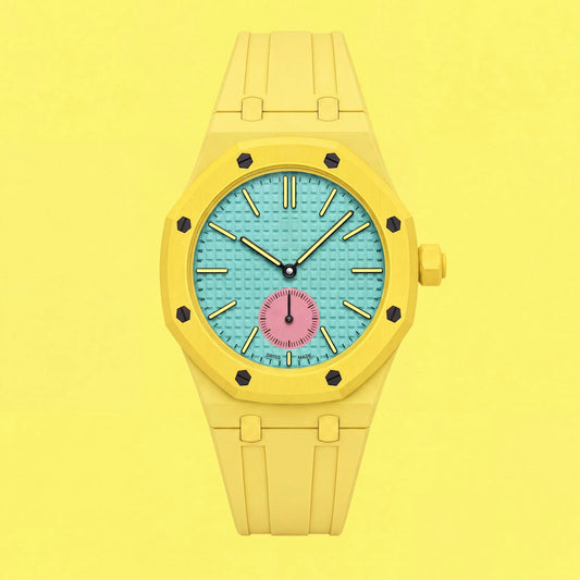 Rubber Strap For AP x Swatch Royal Pop