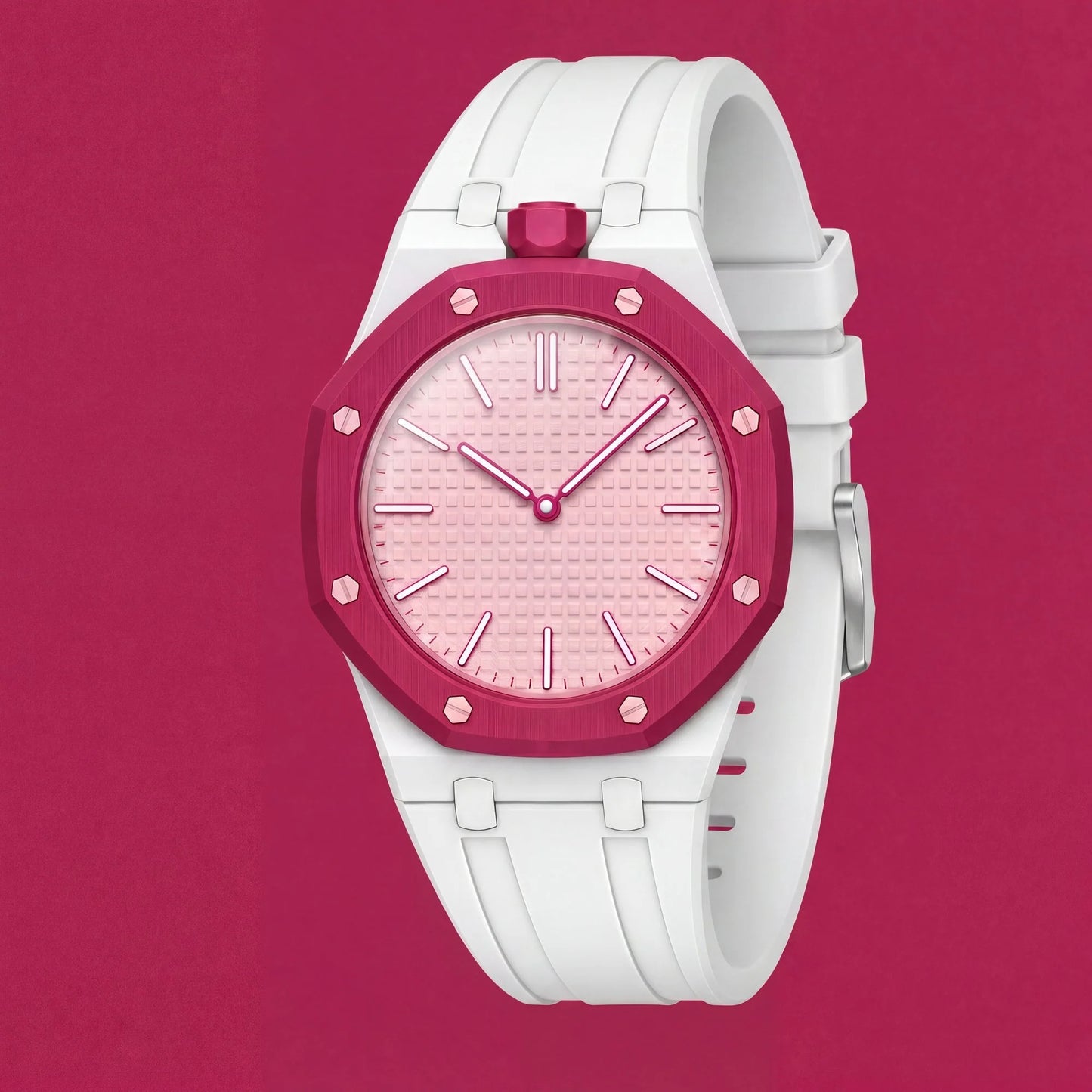 Rubber Strap For AP x Swatch Royal Pop